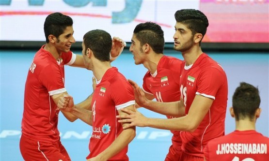 جوانان والیبال ایران یک قدم تا قهرمانی در آسیا 