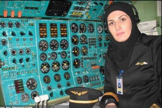 دختر 27ساله ایرانی تنها مهندس پرواز زن در جهان!