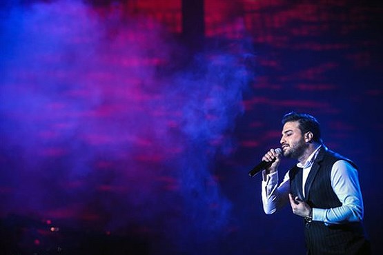 تصویر معجزه بابک جهانبخش در جشنواره موسیقی/تصاویر