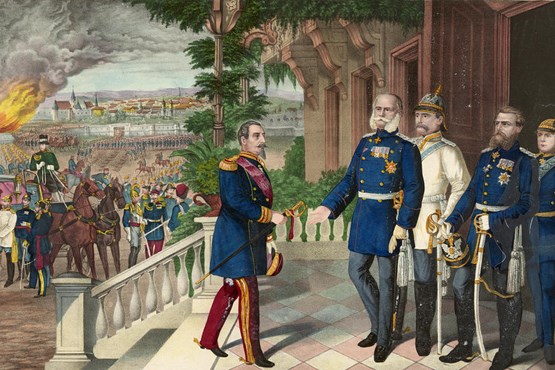 امپراتور فرانسه اسیر ارتش پروس شد + عکس 1