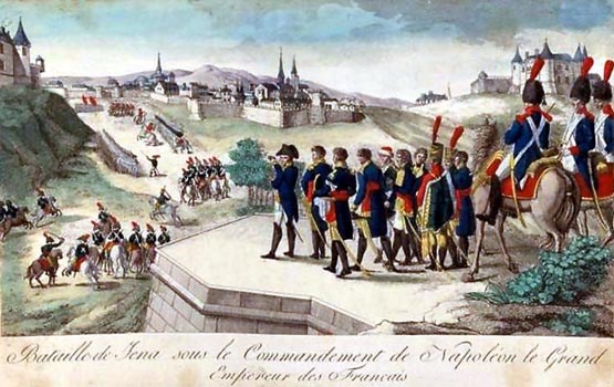 پیروزی ناپلئون برارتش پروس در ایئنا + عکس 