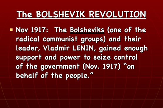 انقلاب بلشویکی در روسیه + عکس 1