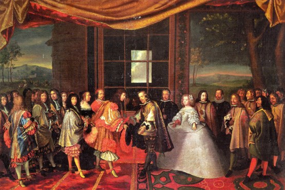 ازدواج شاهانه موجب پیمان صلح فرانسه و اسپانیا شد + عکس 1