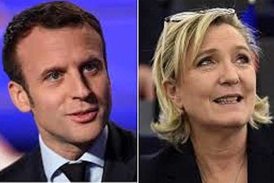 مکرون و لوپن به دور دوم انتخابات ریاست جمهوری فرانسه راه یافتند