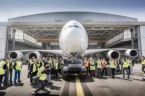 مشخصات پورشه کاین قیمت پورشه کاین رکوردهای جهانی گینس پورشه کاین بهترین شاسی بلند ایرباس A380
