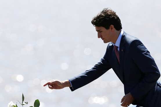 وقتی نخست وزیر کانادا بدون کارت دعوت به عروسی می رود! +عکس