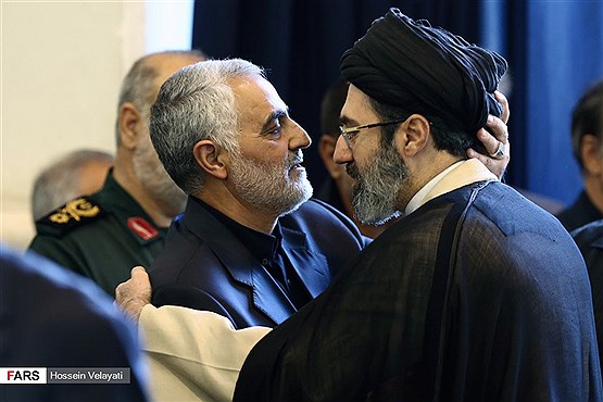 عکس مراسم ختم خانواده سردار قاسم سلیمانی حاج حسن سلیمانی بیوگرافی سردار قاسم سلیمانی