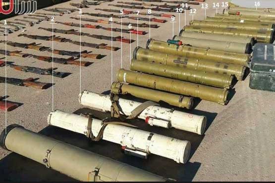 کشف موشک‌های تاو آمریکا در انبارهای داعش