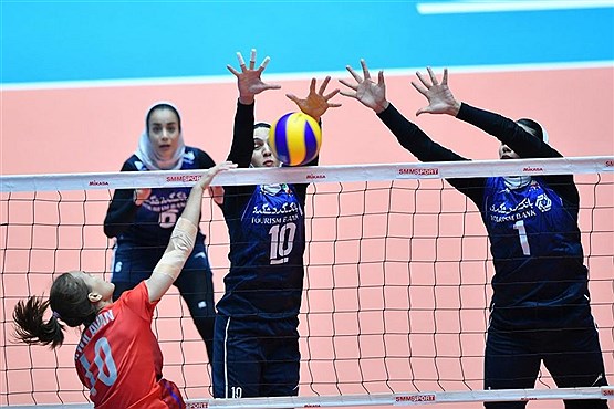 والیبال قهرمانی زنان آسیا / شکست ایران مقابل قزاقستان و تلاش برای عنوان هفتمی