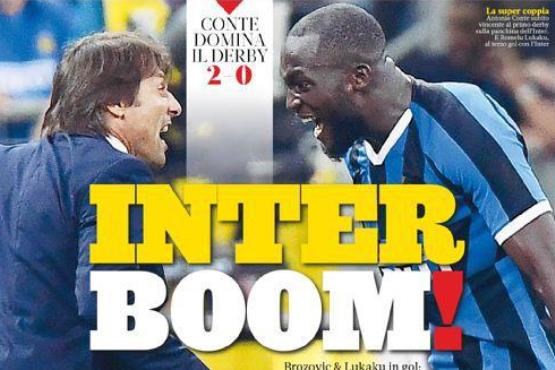 مرور صفحه نخست روزنامه های ورزشی امروز ایتالیا ؛ اینتر بوم!‌(تصاویر)