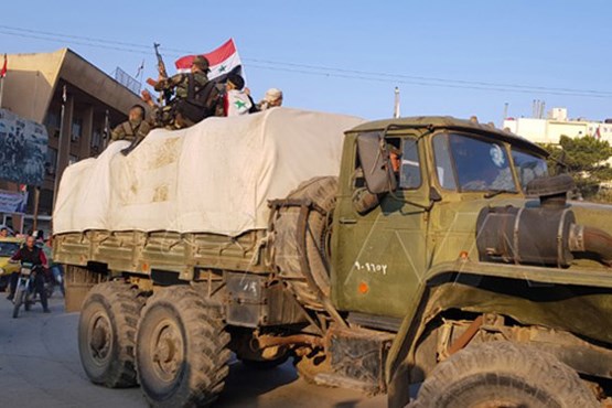 ورود ارتش سوریه به دو شهر «ریف» و «الحسکه» +عکس