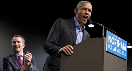 بازگشت اوباما به میدان سیاست/تصاویر