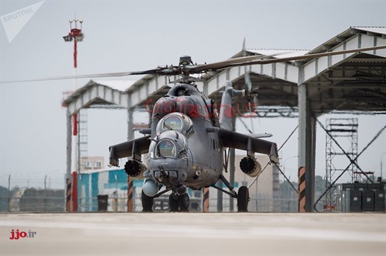 مانور کماندوهای روس با هلیکوپترهای Mi-35M/عکس