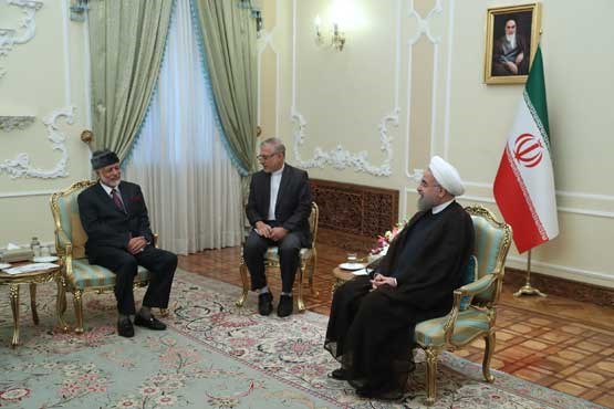 تیپ جالب وزیر خارجه عمان در دیدار با روحانی/عکس‌ها
