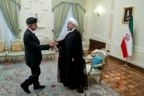 تیپ جالب وزیر خارجه عمان در دیدار با روحانی/عکس‌ها