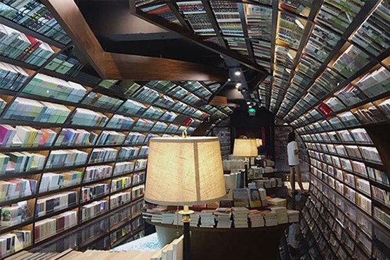 بزرگ‌ترین کتابخانه تونلی دنیا/عکس‌ها