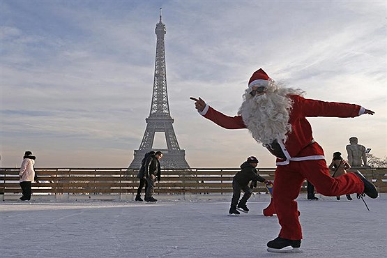 کریسمس در پاریس/عکس